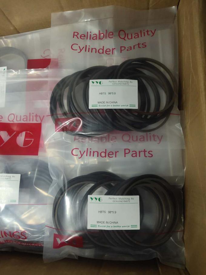 Bagger-Dichtungs-Ausrüstungen HBTS 98*5.9, hydraulischer Dichtungs-Bagger PTFE+NBR Rod