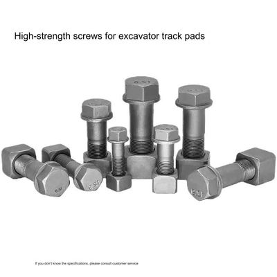 Excavator Track Plate Track Shoe Track Steel Pad Bolt And Nut20*57 20*65 22*65 22*72 24*75