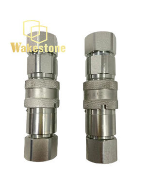Breaker pipeline quick connector for hydroulilc hammer of excavator