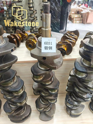 6D31 6D31T Mitsubishi Engine Kobelco Kato Excavator Crankshaft