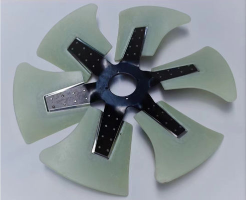 Isuzu 6HK1 Excavator Fan Blades 6 Blades 4 Holes For Optimal Cooling Performance