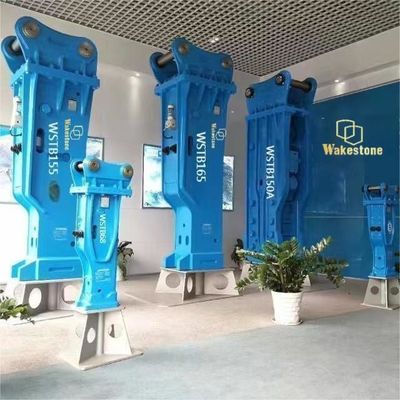 Lower Noise Wakestone Hydraulic Breaker Hammer Silent Various Model For Excavator