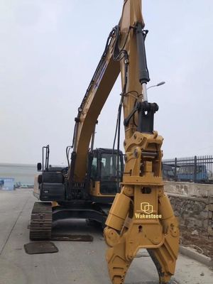 Excavator hydraulic shears double cylinder hydraulic shears