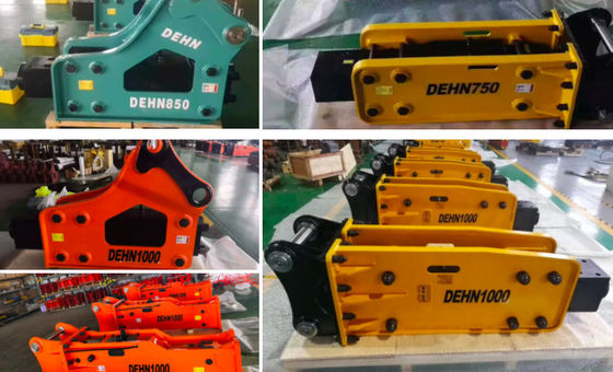 13.5cm Crawler Excavator Skid Steer Hydraulic Breaker Hammer Pile Driving
