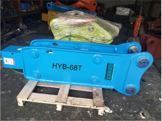 Powerful Percussion 25L/Min Excavator Breaker Hammer 1400 bpm