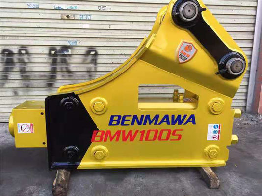 Powerful Percussion 25L/Min Excavator Breaker Hammer 1400 bpm