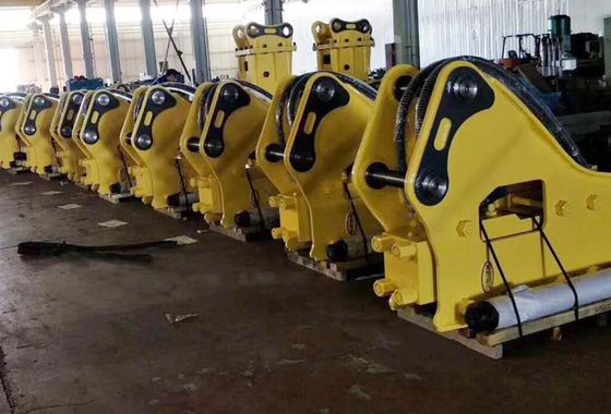 High Strength Steel Backhoe Type Excavator Breaker Hammer Drilling 1700mm CE