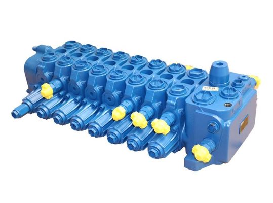Excavator Directional Control Valve Excavator Spare Parts Multi Position Function