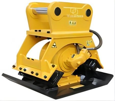 Vibration Proof Hydraulic Plate Compactor For Excavator 45 Degree Inclined