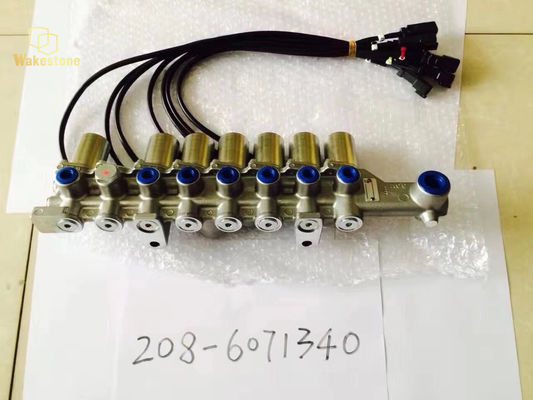208-60-71340 Valve Assembly Solenoid Valve Assembly For Komatsu Excavator PC400LC-7