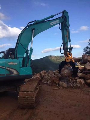 Excavator Attachment Hydraulic 360 Degree Rotating Rock Grabber