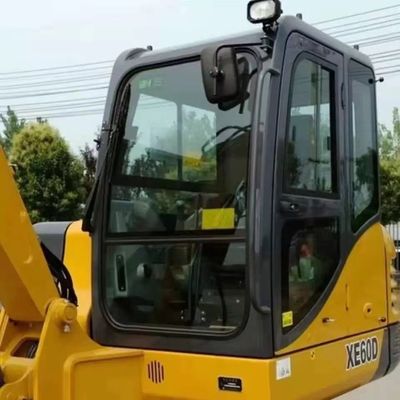 Cab Tempered Glass For Excavator XCMG XE60D