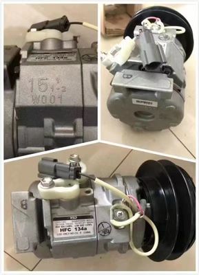 Excavator Air Conditioning Compressor For Komatsu PC130 PC200 PC220