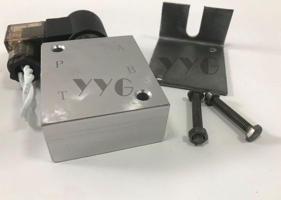OEM Excavator Parts Quick Connector Solenoid Valve 12V Carton Packing