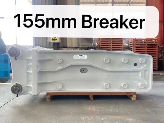 155mm Hydraulic Breaker Hammer HB20G HB30G Wakestone Jack Hammer Top Type