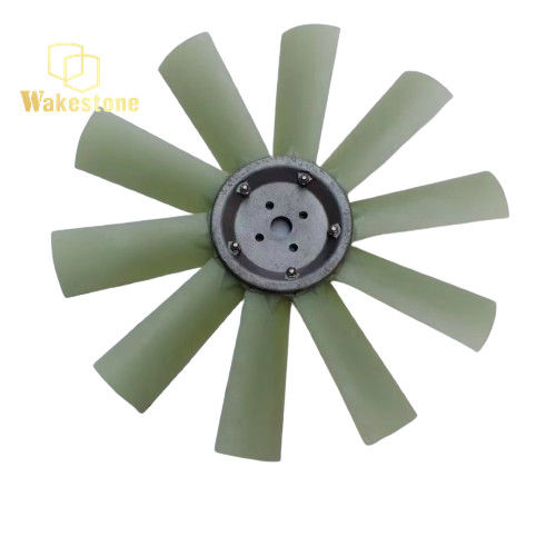 Liugong 915C Excavator Fan Blades For Heat Dissipation And Temperature Reduction 4 Hole 10 Blades