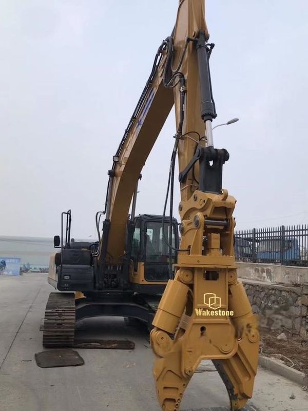 Excavator hydraulic shears double cylinder hydraulic shears