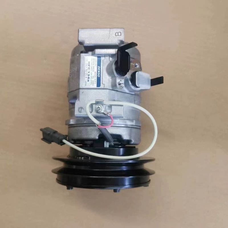Excavator Air Conditioning Compressor For Komatsu PC130 PC200 PC220