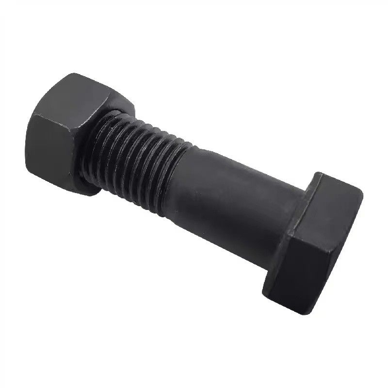 High Strength 12.9 Grade Hitachi Excavator Track Shoe Bolts Durable Alloy Steel Compatible With ZX200 ZX250 ZX350 Heavy Duty Replacement Parts For Mining Construction