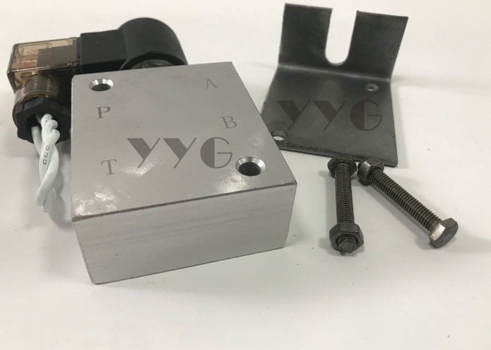 OEM Excavator Parts Quick Connector Solenoid Valve 12V Carton Packing