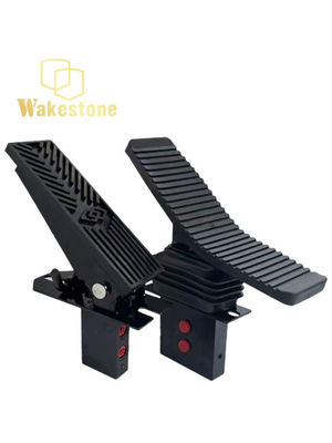 Schwarze Farbnorm-Größen-hydraulischer Unterbrecher zerteilt doppeltes Weisen-Pedal-Ventil